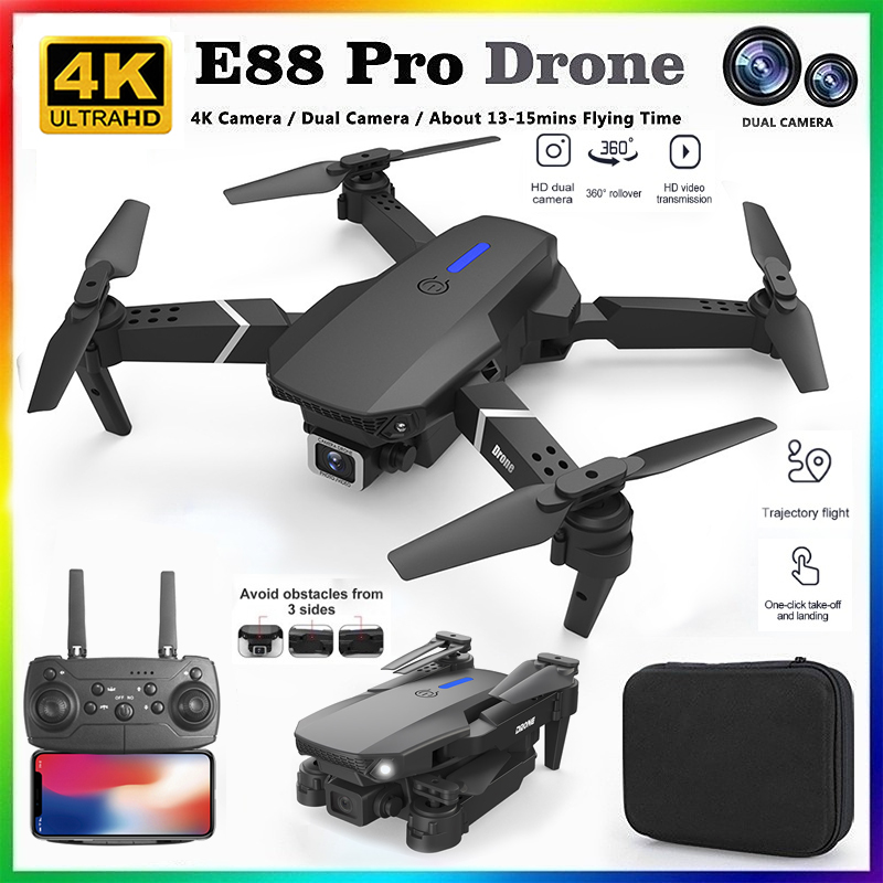 Drone Ae Rc - Новый профессиональный квадрокоптер E88 2026 года