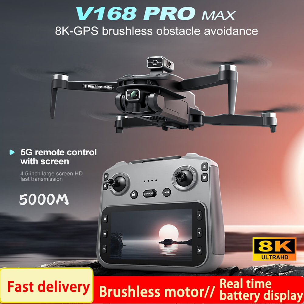 2025 V168 Pro MAX GPS Дрон 8K  – обзор и цена Jjrc Drone X12